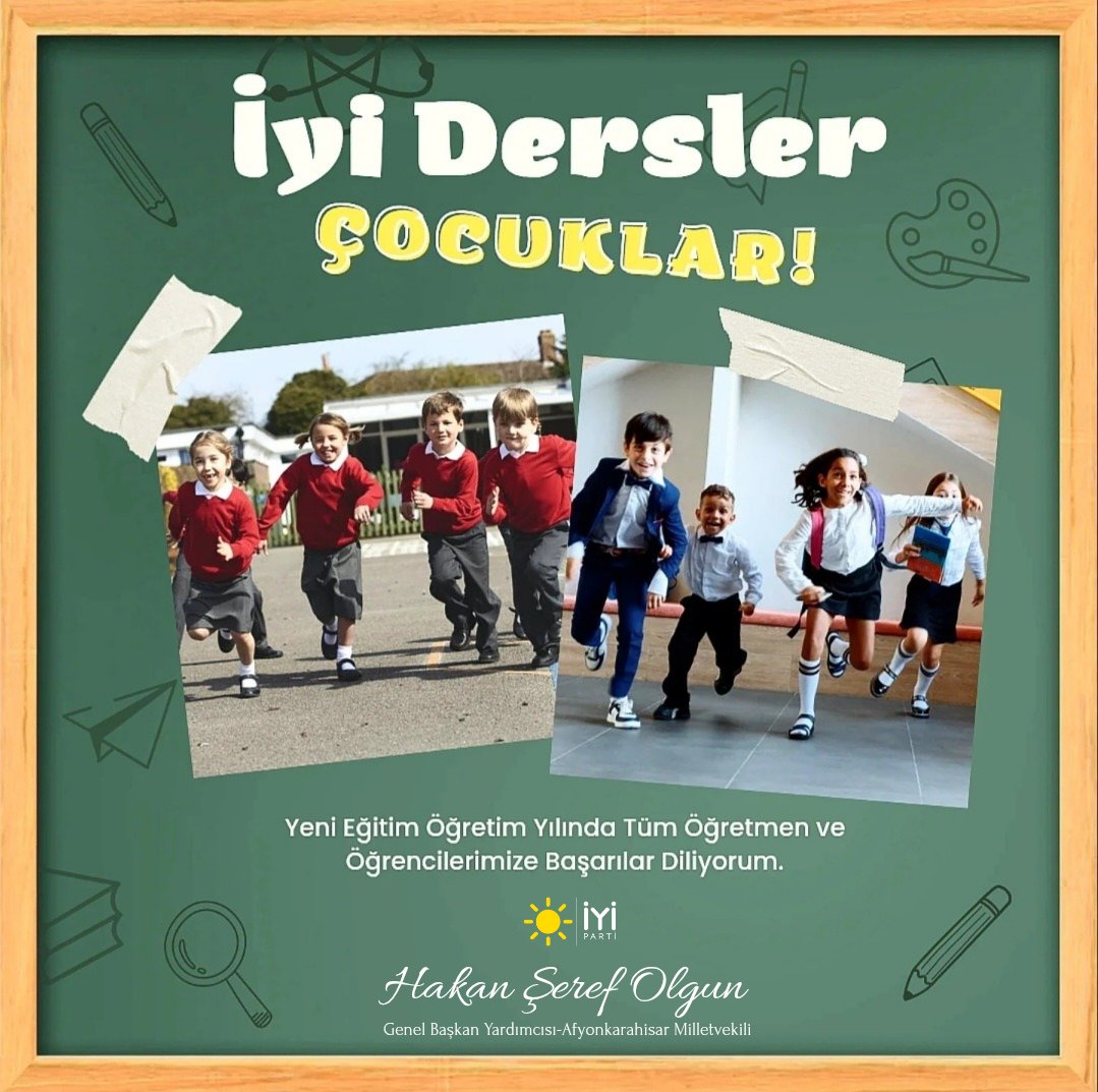 Av. Hakan Şeref Olgun'dan Yeni Eğitim Öğretim Yılı Mesajı