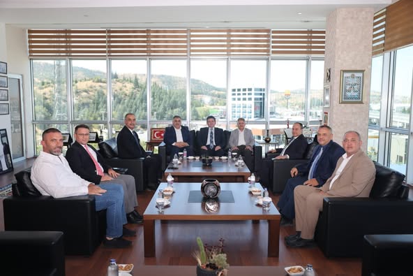 Cizre TSO Heyeti Afyonkarahisar Ticaret ve Sanayi Odası’nı Ziyaret Etti