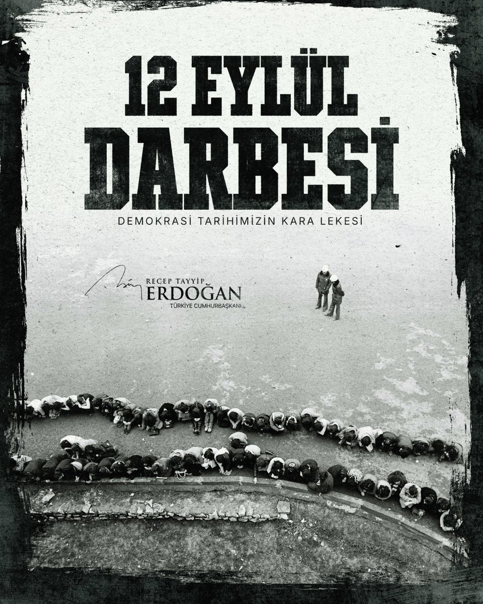12 Eylül Darbesi'nin 45. Yıl Dönümünde Erdoğan'dan Açıklama