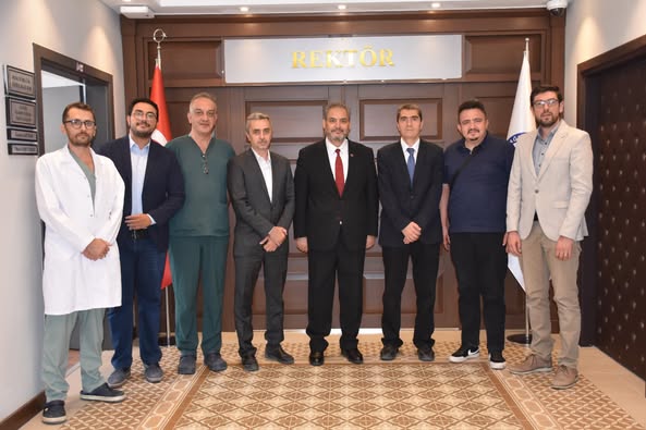 AFSÜ Rektörü Prof. Dr. Adem Aslan Akademisyenleri Kabul Etti