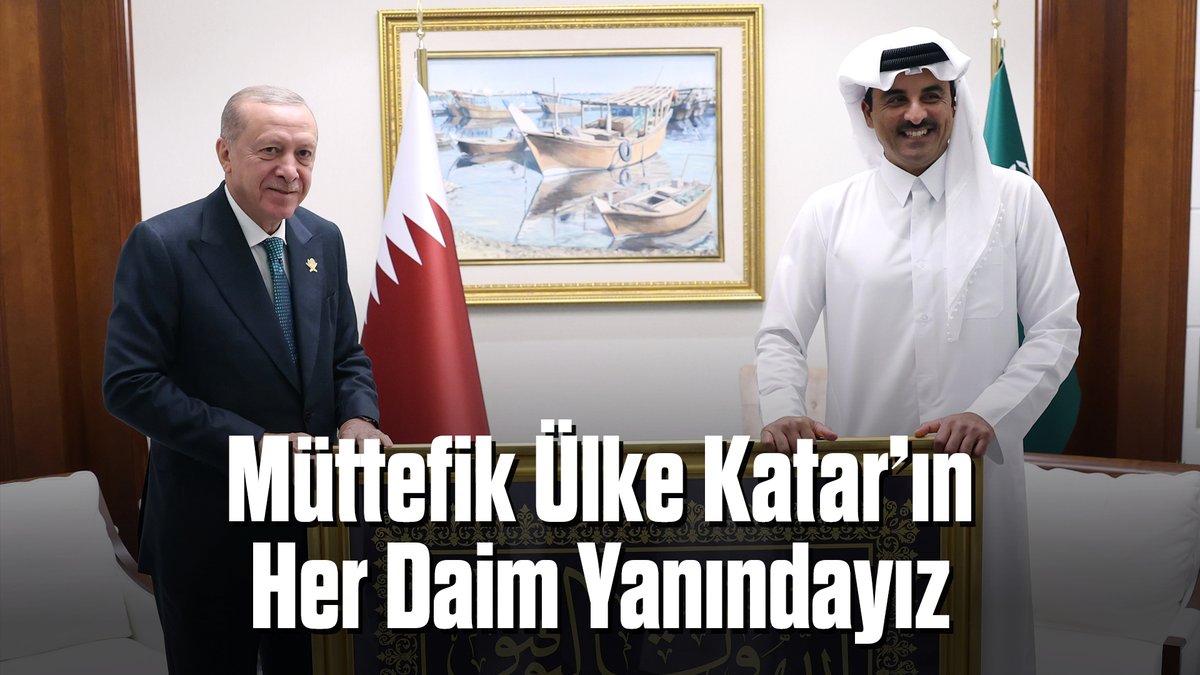 Türkiye'nin Katar'a Desteği Devam Ediyor