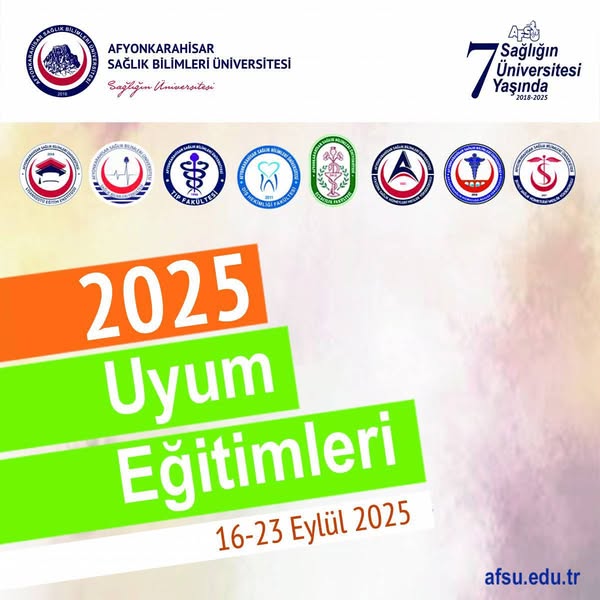 AFSÜ 2025 Uyum Eğitimleri Başlıyor