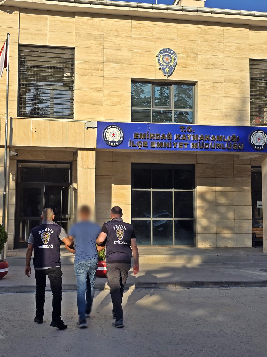 Afyonkarahisar'da Kasten Öldürme Suçundan Aranan Şahıs Yakalandı