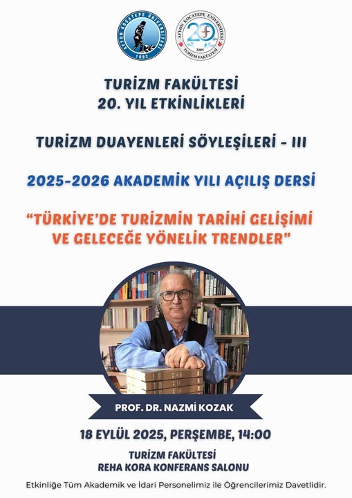 Afyon Kocatepe Üniversitesi'nde Turizm Konferansı Düzenlendi