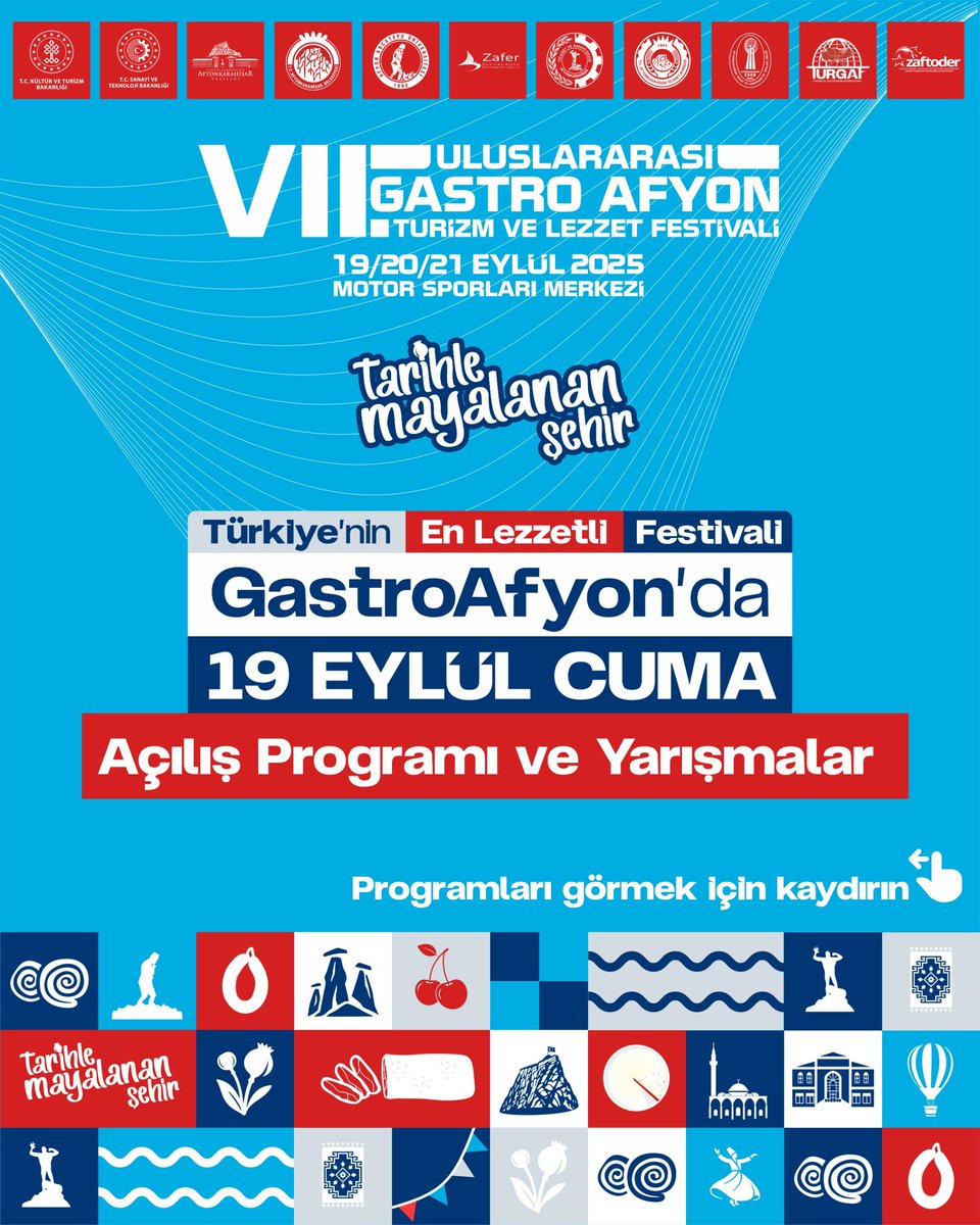 Afyonkarahisar'da GastroAfyon Etkinliği Başladı: Yöresel Lezzetler ve Renkli Etkinlikler