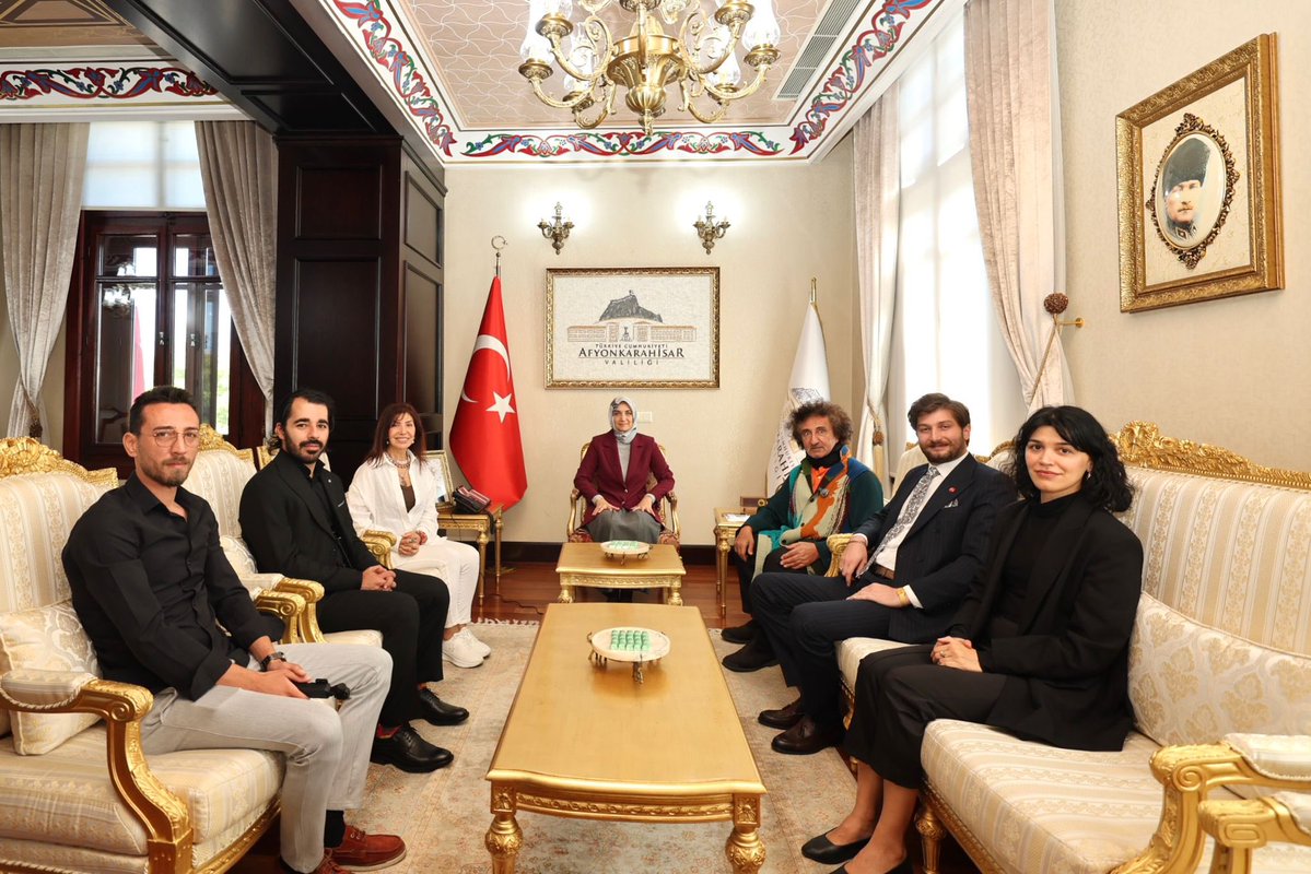Afyonkarahisar Valisi Güran Yiğitbaşı, Gastro Afyon Festivali Konuğu Şef Hüseyin Özer'i Ağırladı