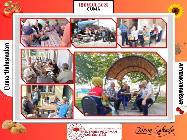 Afyonkarahisar'da Çiftçilerle Birebir Görüşmeler Devam Ediyor