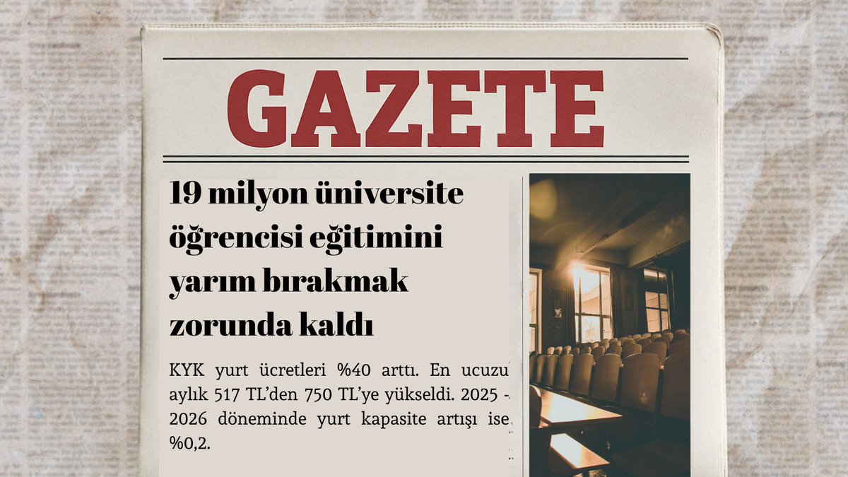KYK Yurt Ücretleri Yükseldi: Öğrenciler Barınma Sorunuyla Karşı Karşıya