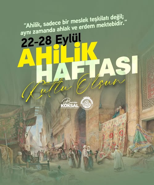 Afyonkarahisar'da Ahilik Haftası Kutlandı: Başkan Köksal'dan Esnafa Mesaj