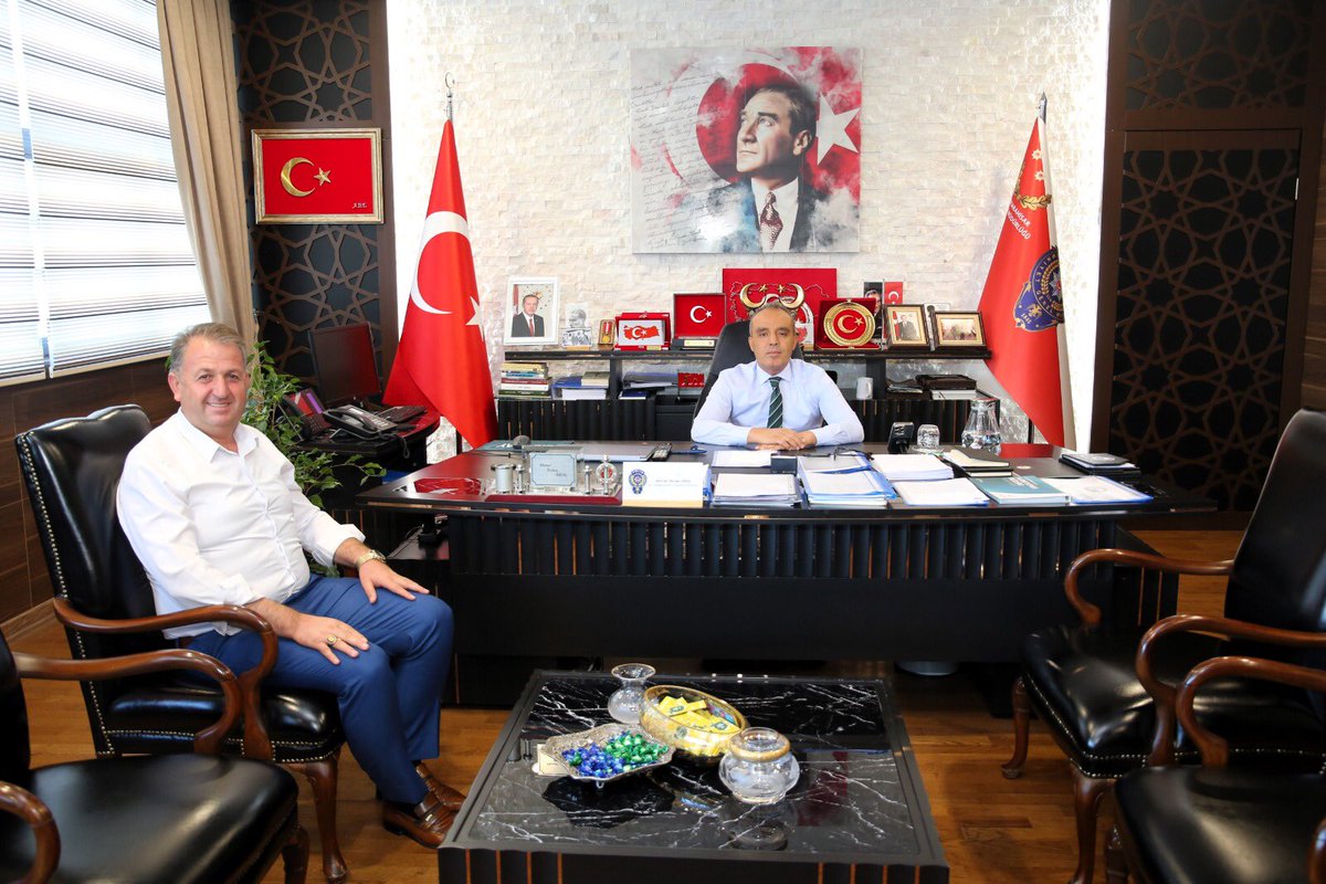 Afyonkarahisar Emniyet Müdürlüğünü Nakliyeciler Derneği Temsilcisi Ziyaret Etti