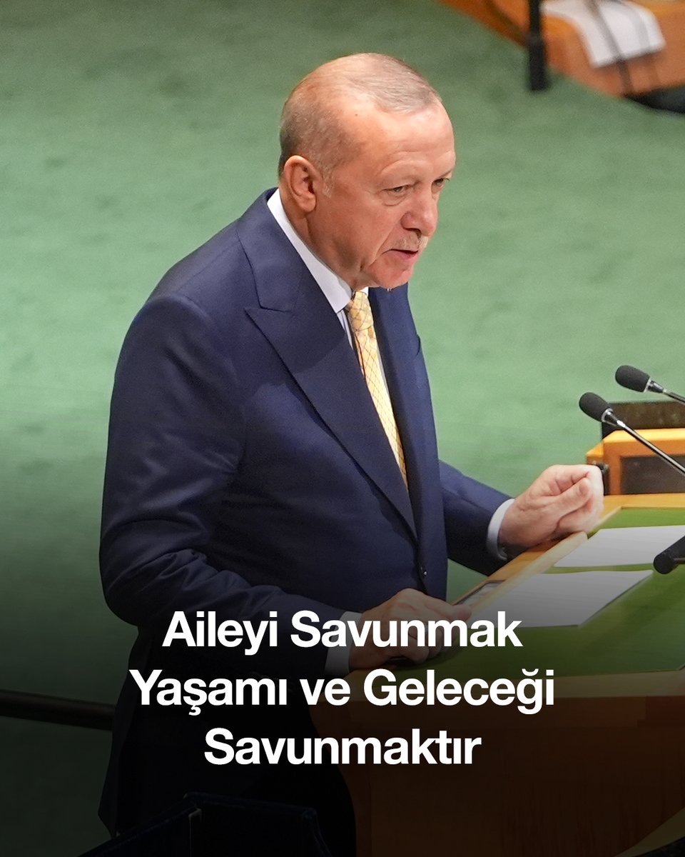 Türkiye, Aile Değerlerini Savunmaya Devam Ediyor
