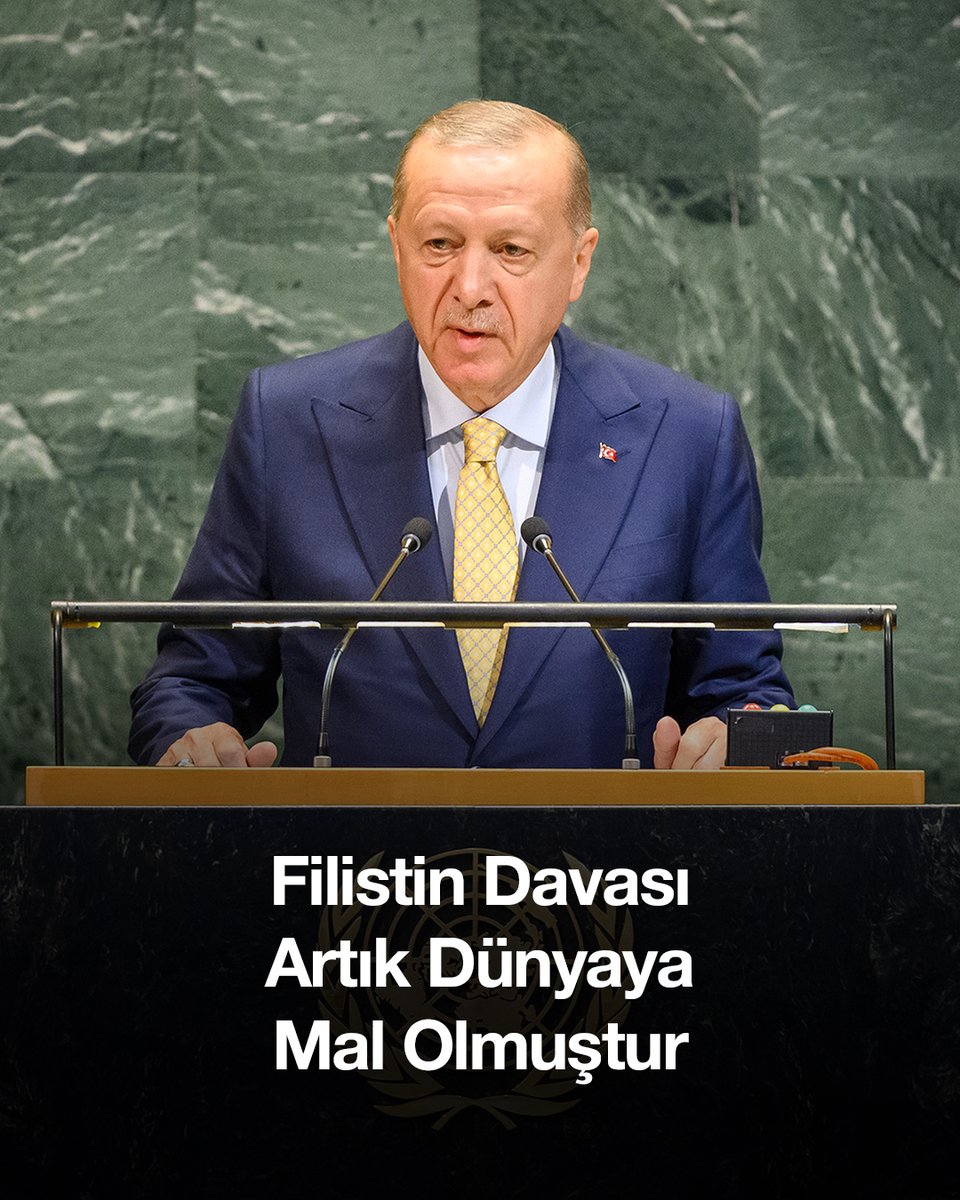 Filistin Davası Dünyanın Gündeminde, Erdoğan'ın Vurgusu