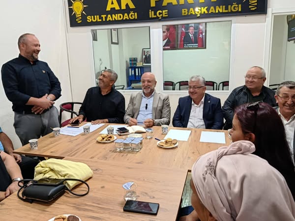 AK Parti Afyonkarahisar İl Başkanı Şahin, Sultandağı'nda Danışma Meclisi Toplantısına Katıldı