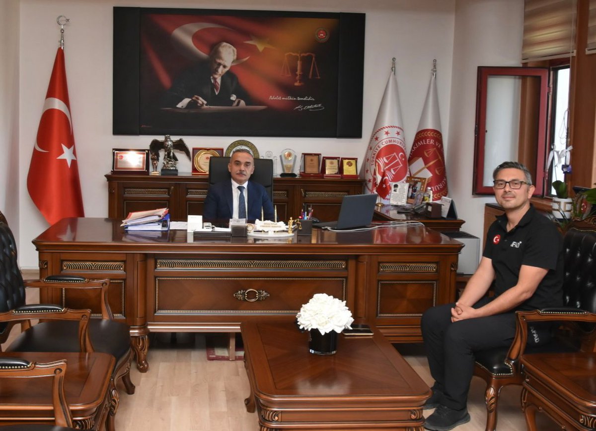 Yeni Afyonkarahisar Başsavcısı'na Hayırlı Olsun Ziyareti