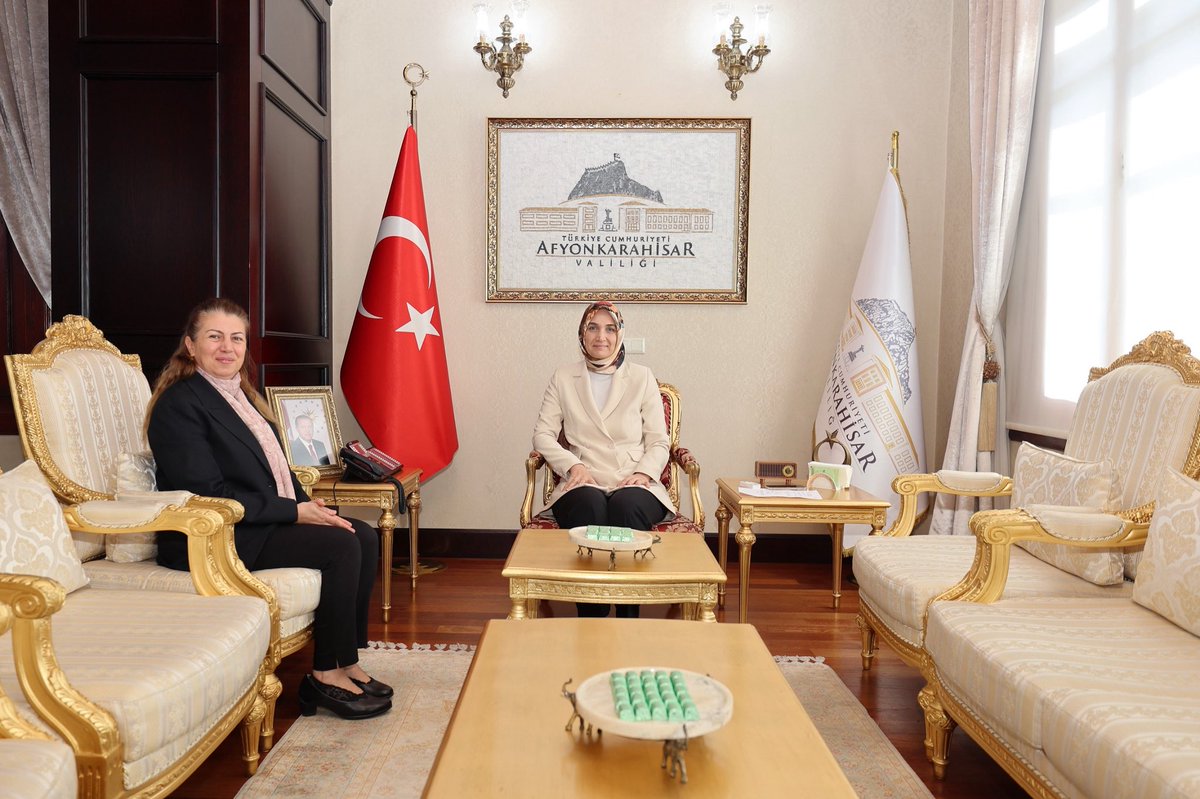 Afyonkarahisar Valisi, TÜBİTAK MAM Başkanı'nı Kabul Etti