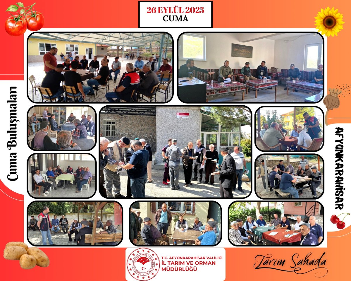 Afyonkarahisar'da Çiftçilerle Buluşma Devam Ediyor