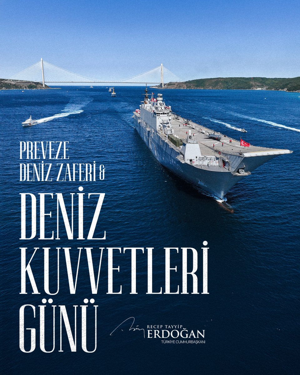 Deniz Kuvvetleri Günü: Cumhurbaşkanı Erdoğan'dan Barbaros Hayreddin Paşa'ya Saygı