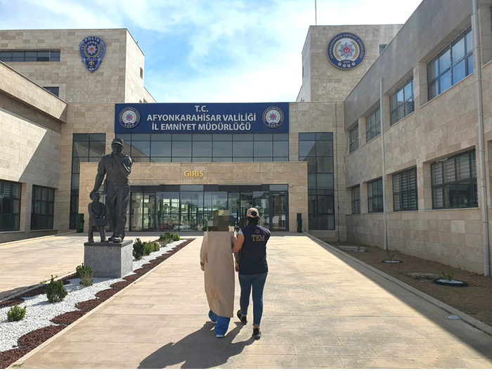Afyonkarahisar'da FETÖ/PYD Terör Örgütü Üyesi Yakalandı