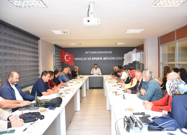 Afyonkarahisar'da Spor Branşları İçin Yeni Sezon Hazırlık Toplantısı Yapıldı