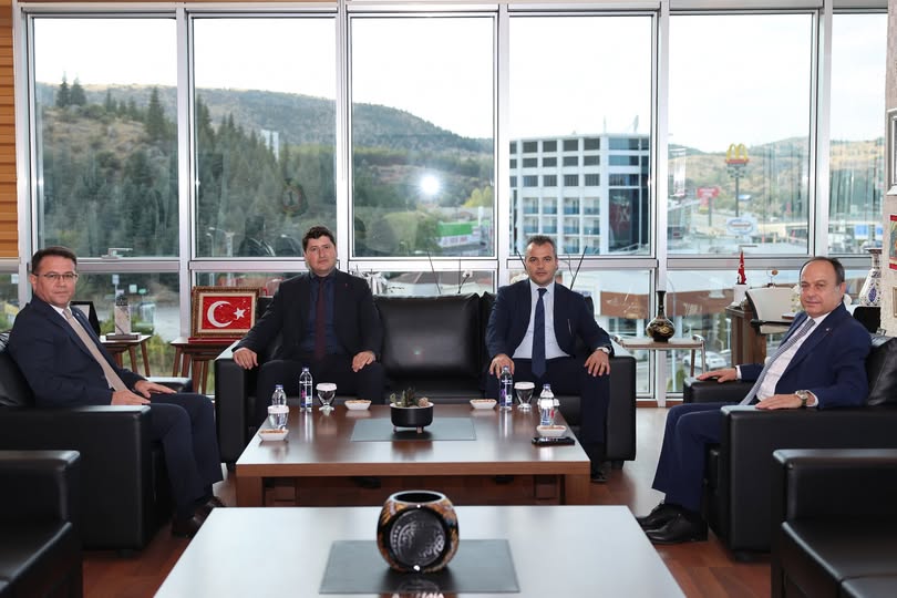 Vergi Müfettişleri ve Gelir Müdürü'nden Afyonkarahisar TSO'ya Ziyaret