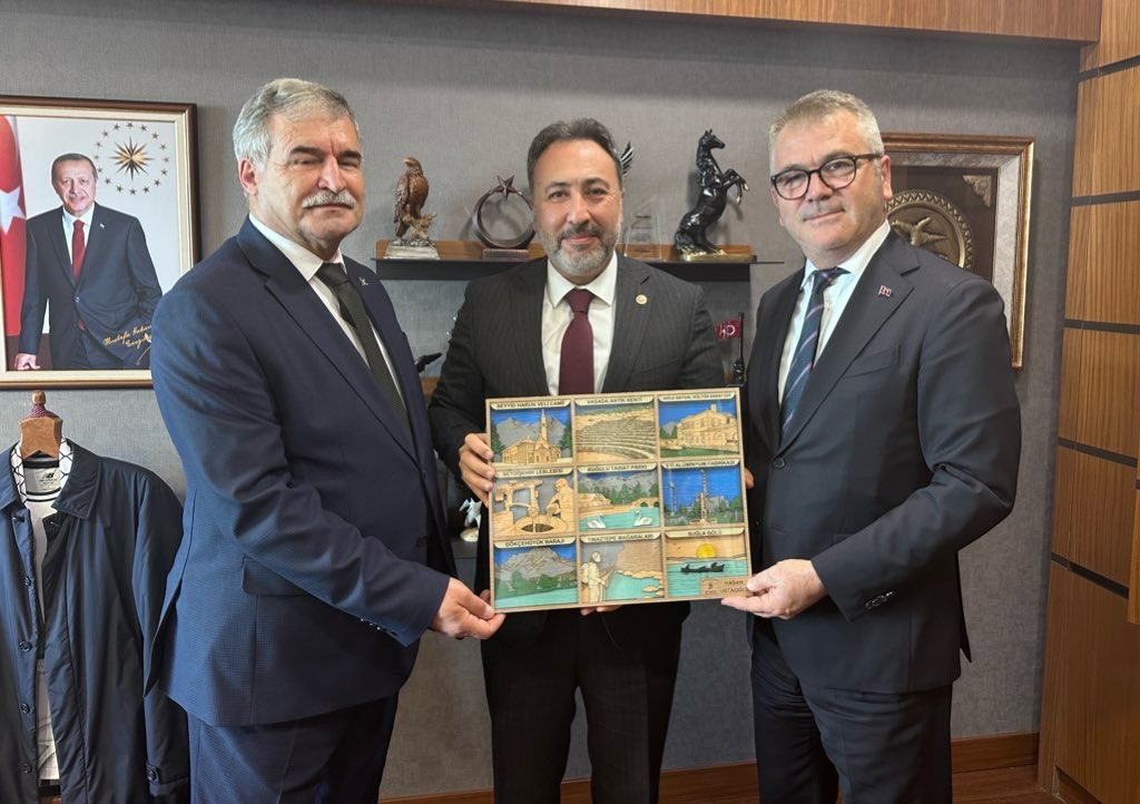 Seydişehir Belediye Başkanımız Hasan Ustaoğlu’na ve İlçe Başkanımız Ramazan Arın’a Nazik Ziyaretleri İçin Teşekkürler